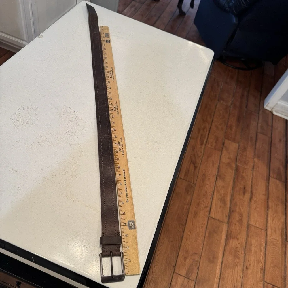 Timberland Brown Genuine Leather Work Belt‎ - Men's Size 34